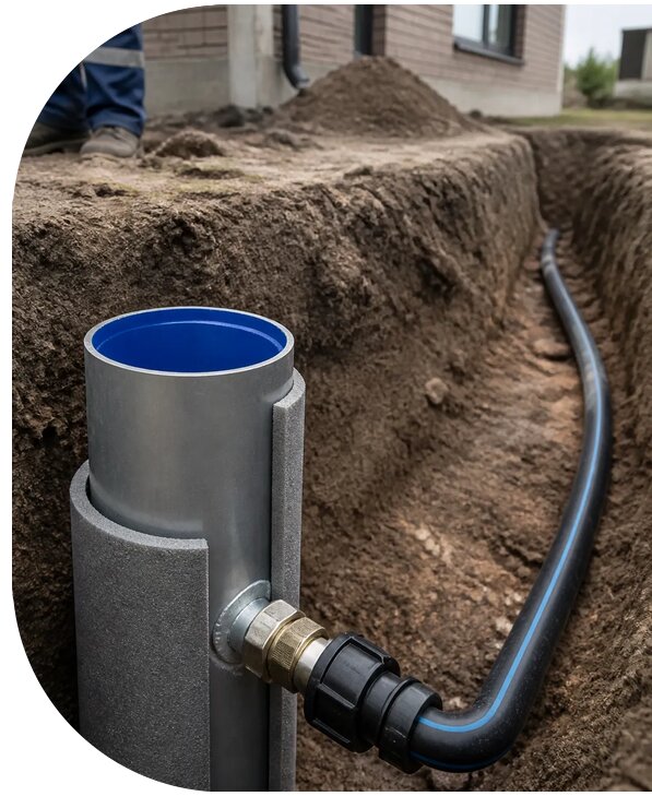 Монтаж скважинного адаптера в Гудермесе от 10247 р. | АПаруса-Гдр